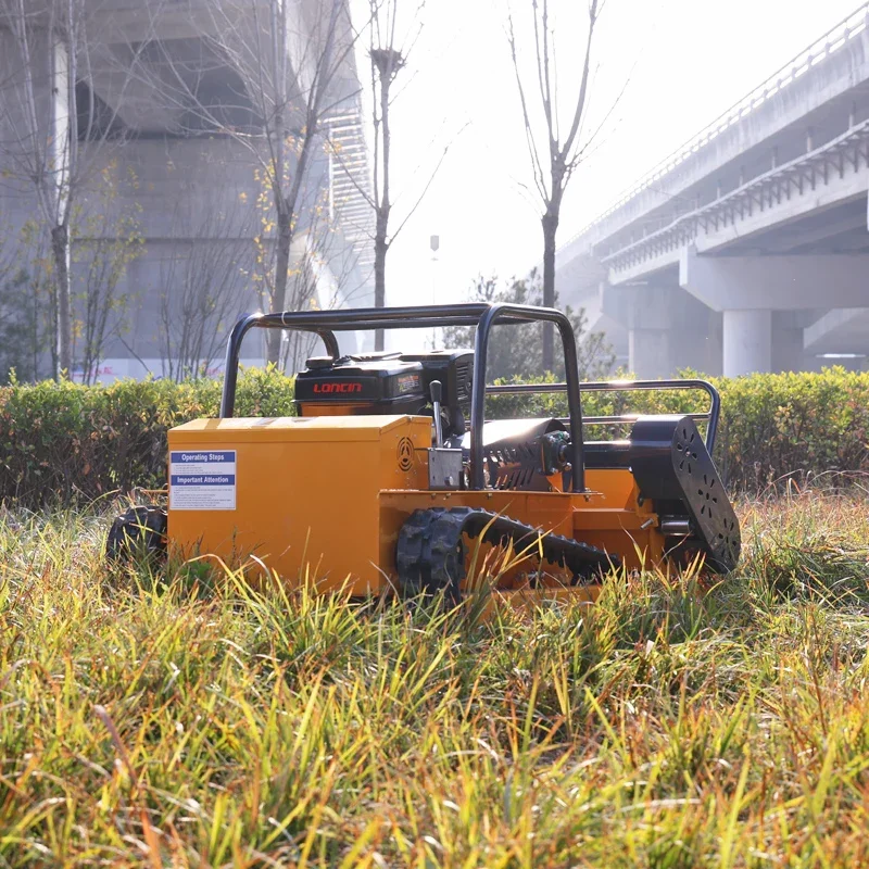 RMOEX 1000S rear view clearing vegetation